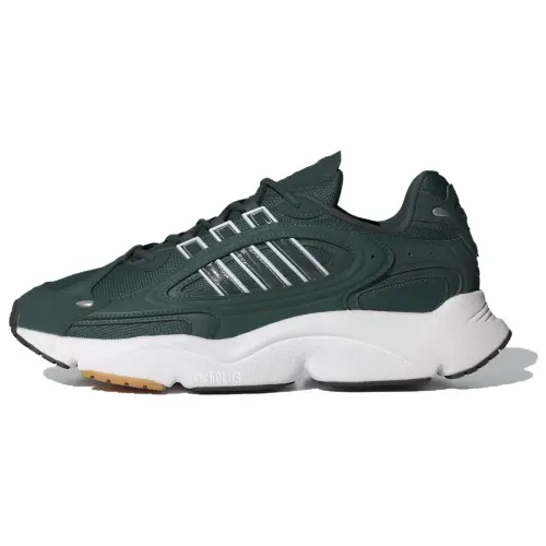 Adidas Originals Ozmillen Slip Resistant Abrasion Resistant Low top Chunky Sneakers Unisex Ore Green