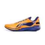 Li Ning Gamma Cushioning Slip Resistant Abrasion Resistant Low top Basketball Shoes Men's Orange