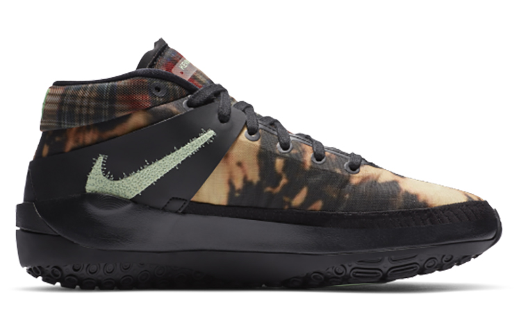 Мужские кроссовки Nike KD 13 EP (черные) — 黑格纹 — фото 2