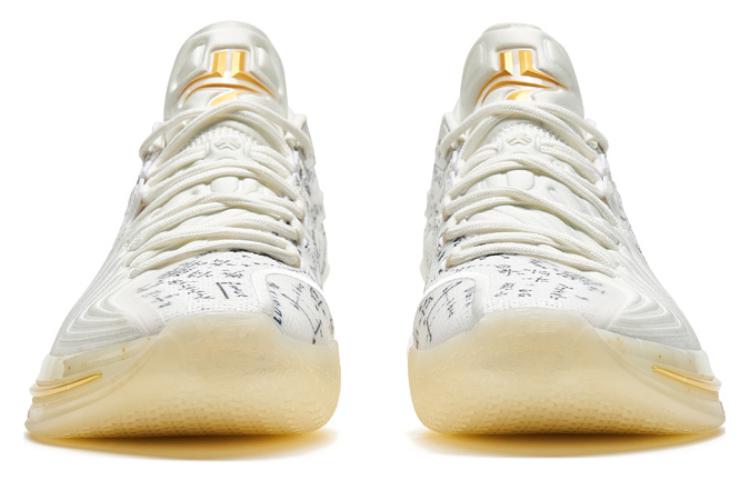 XTEP Jlin 3 Basketball Shoes Men’s Low Top White/Black/Yellow