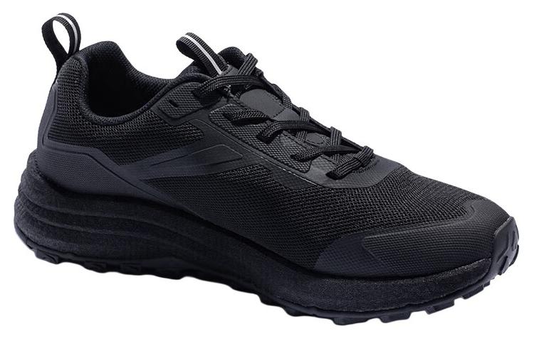 TOREAD Comfortable Slip Resistant Abrasion Resistant Low top Hiking Shoes Men’s Black
