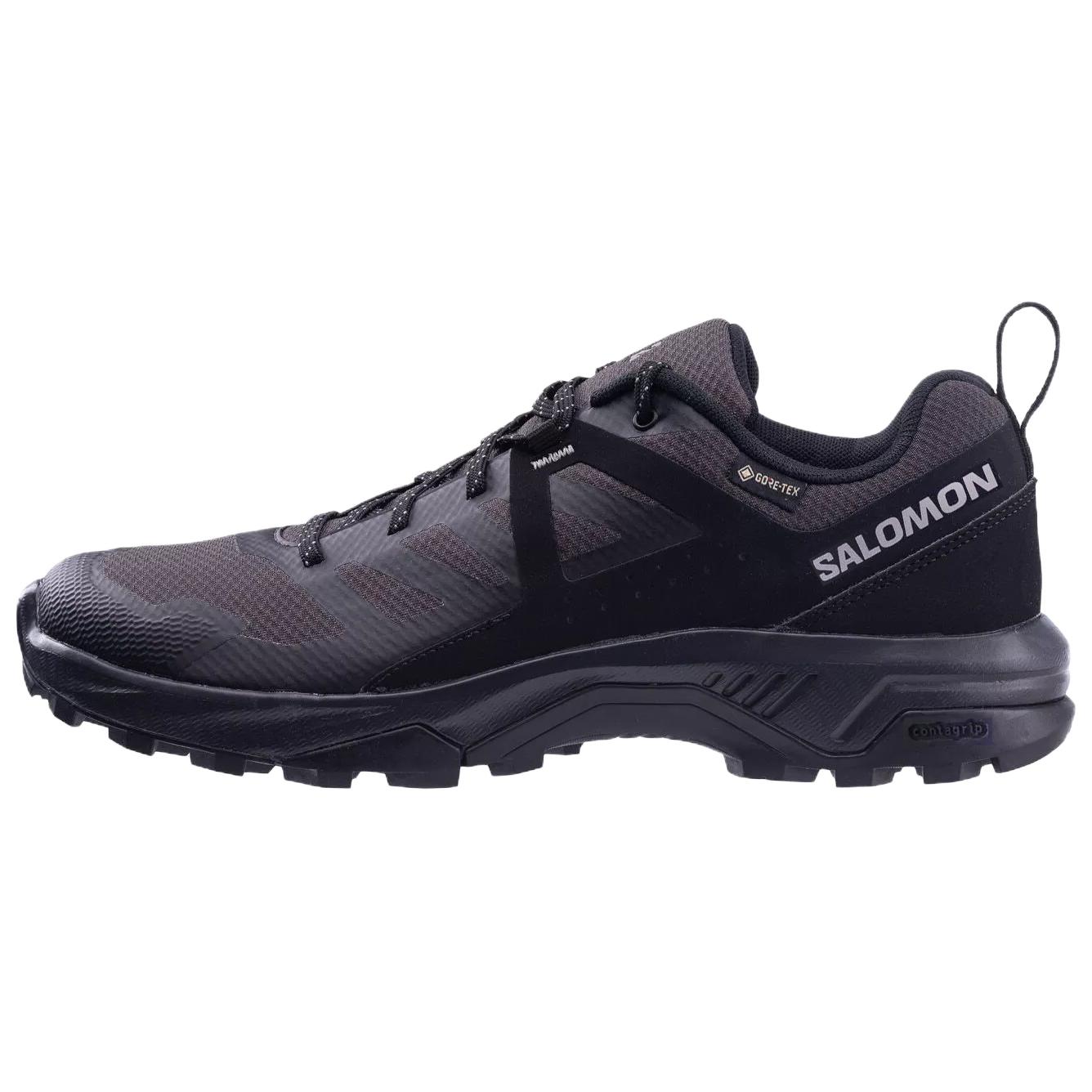 SALOMON EXEO Slip Resistant Abrasion Resistant Low top Hiking Shoes Men’s Gray Black