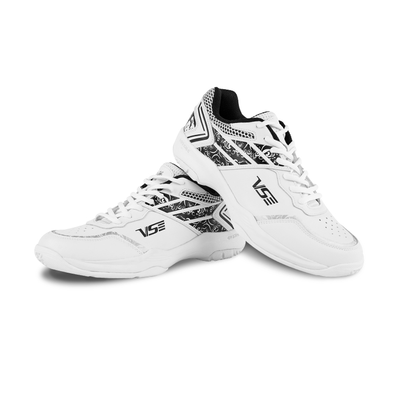 WEICHEN VS Lion Collection Lion PRO PU, Mesh Cushioning Slip Resistant Breathable Coverage Low top Badminton Shoes