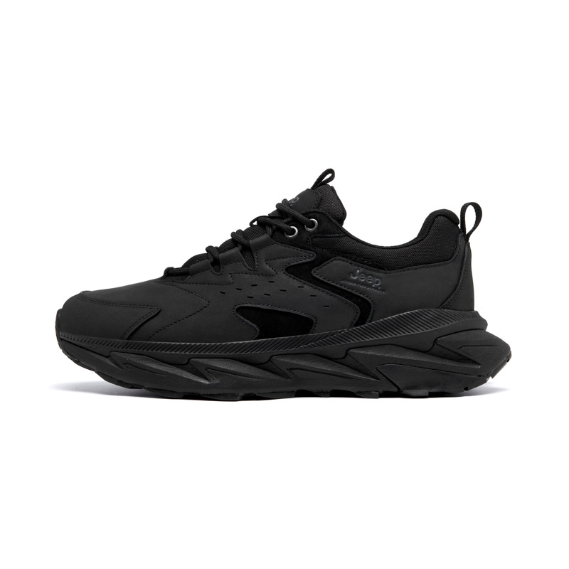 Jeep Low top Hiking Shoes Men’s Classic Black