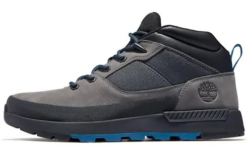 Timberland Sprint Trekker Mountaineering & Hiking Shoes Men's Mid Top Gray/Black