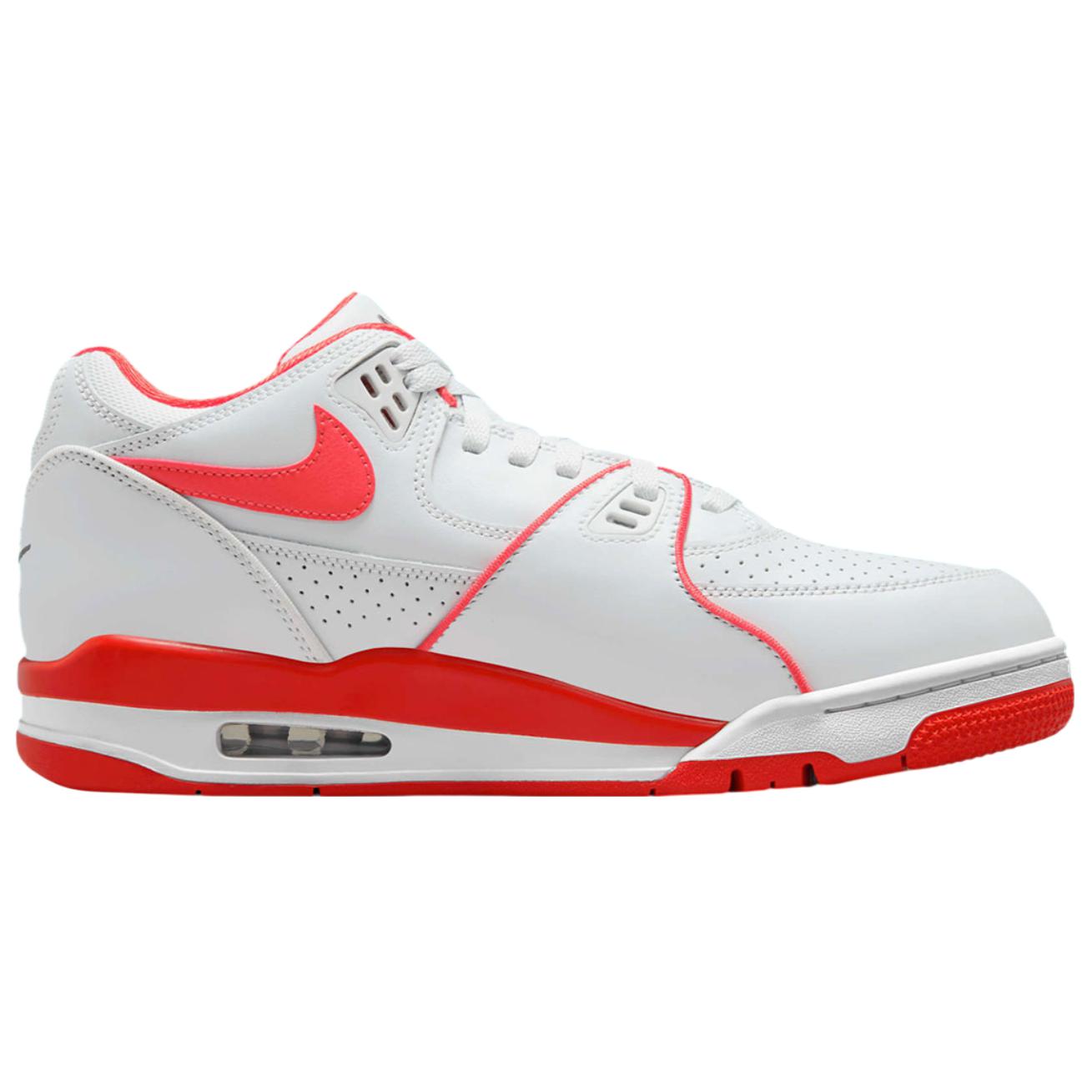 Nike Air Flight 89 Slip Resistant Abrasion Resistant Low top Basketball Shoes Men’s White Red