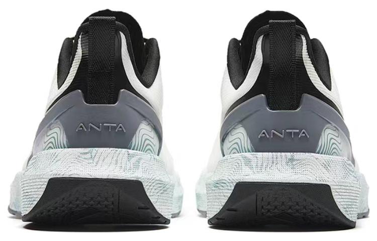 Anta Cushioning, Wear Resistant Low top Training Shoes Men’s White Gray