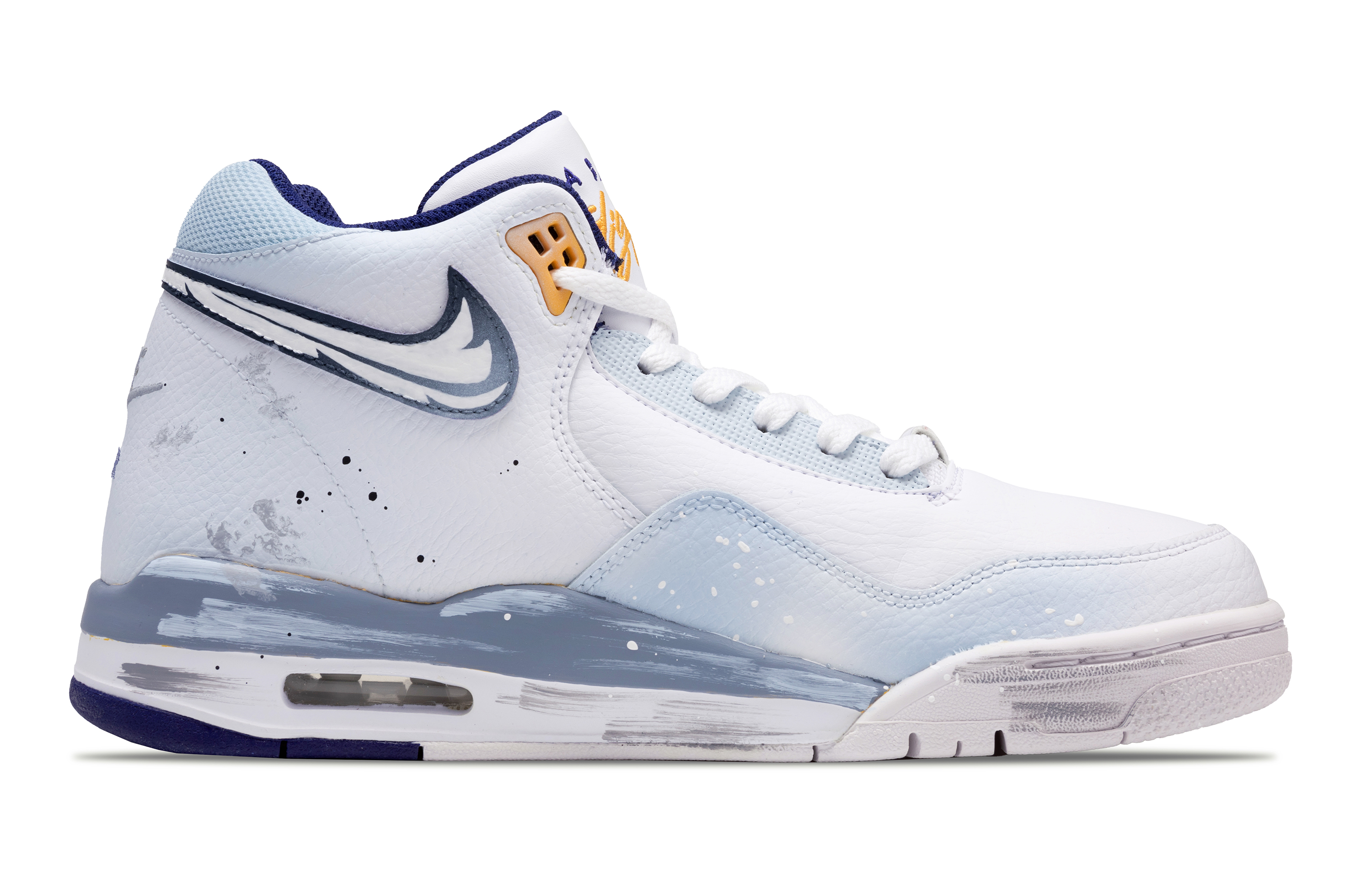 Nike Flight Legacy Winter Time Cushioning Slip Resistant Coverage High top Vintage Basketball Shoes Men’s