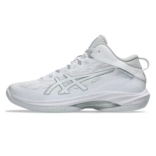 ASICS GEL HOOP V17 Cushioning Slip Resistant Abrasion Resistant Low top Basketball Shoes Men's White Gray