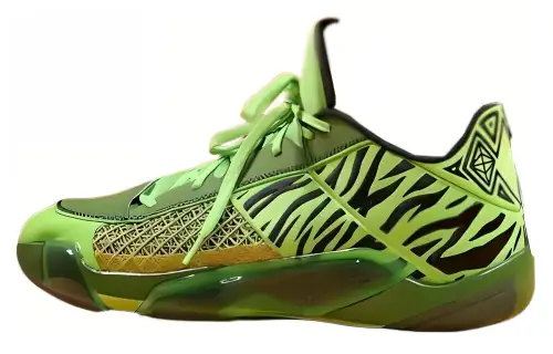 Jordan Air Jordan 38 Low PE Anti-Slip Wear-Resistant Low-Top Basketball Shoes Men's Green