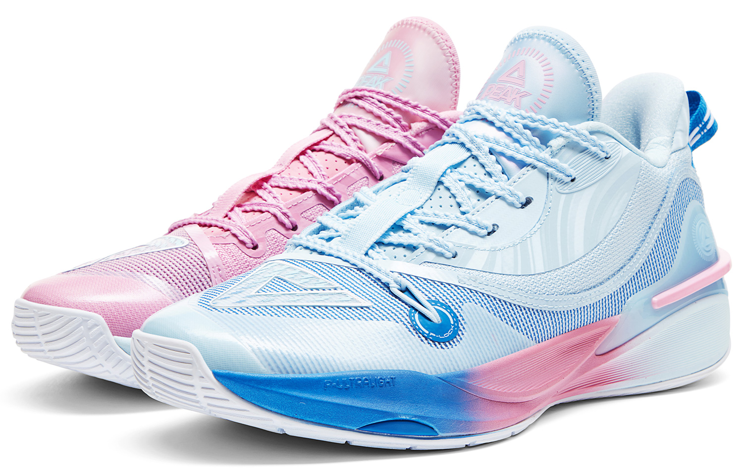 PEAK Taichi BeiDou Slip Resistant, Abrasion Resistant, Rebound Low top Basketball Shoes Men’s Heartbeat Pink