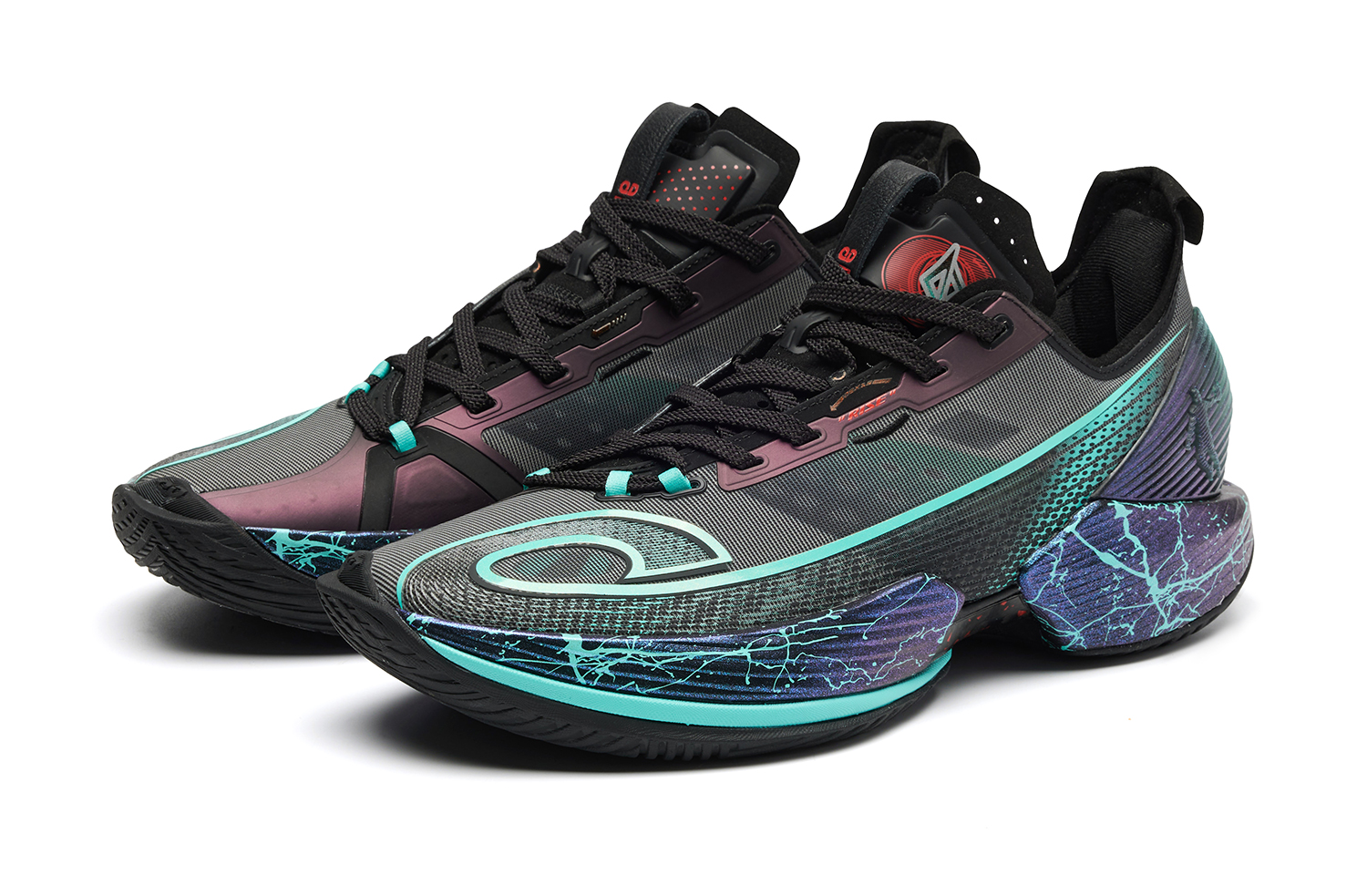 QIAODAN FERISE Atomic Breath Cushioning Slip Resistant Abrasion Resistant Breathable Coverage Rebound Grip Low top