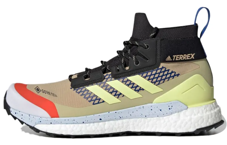 Adidas Terrex Free Hiker Slip Resistant Abrasion Resistant Mid top Mountaineering Hiking Shoes