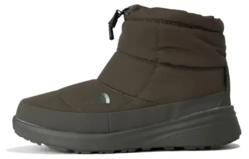 THE NORTH FACE Nuptse Thermal Abrasion Resistant Thermal Abrasion Resistant Short Snow Boots Women's Umber