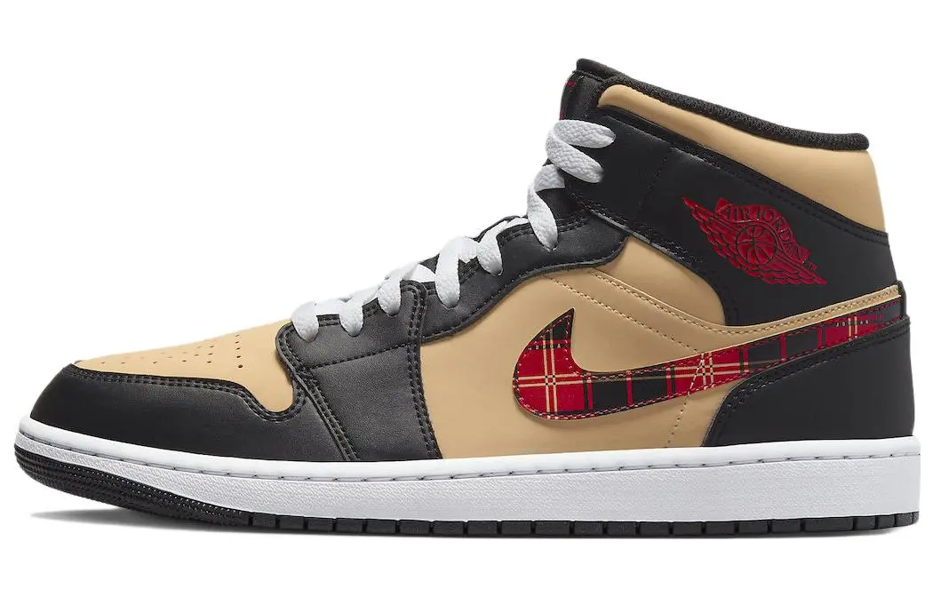 Air Jordan 1 Mid Se 'Tartan Swoosh'