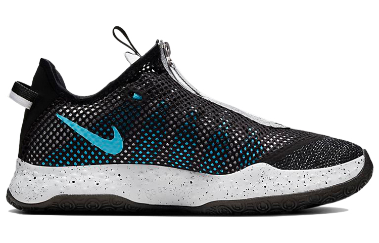 Кроссовки Nike PG 4 Black Grey Tea (черныйсерый) — Чёрныйсерый — фото 2