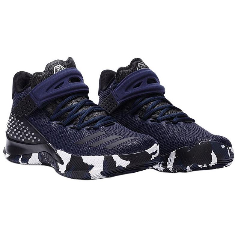 Adidas Ball 365 Slip Resistant Abrasion Resistant Low top Basketball Shoes Men’s Navy Blue