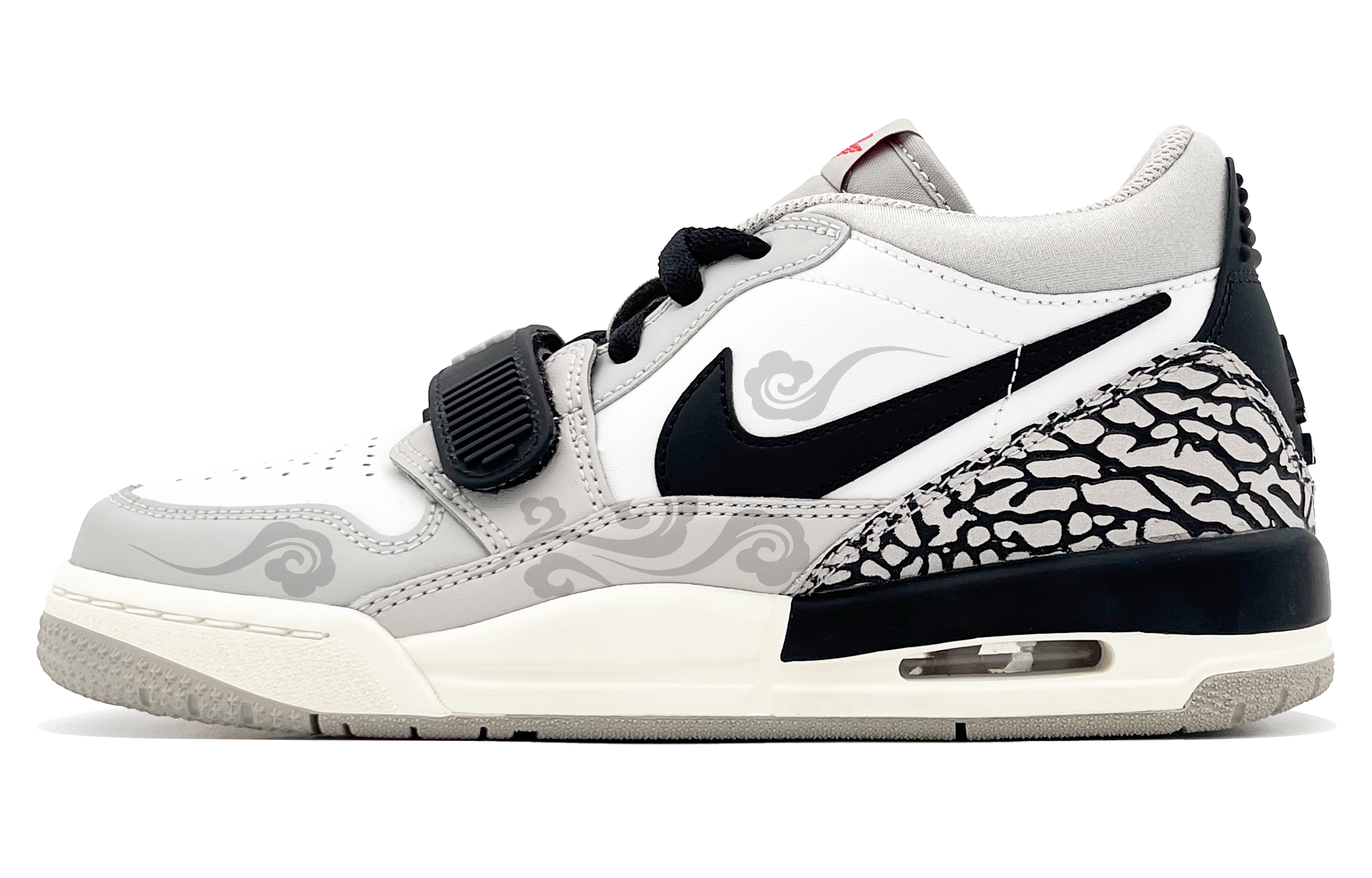 Jordan Legacy 312 Leather Cushioning Abrasion Resistant Cushioning, Wear Resistant Low top Vintage Basketball Shoes GS