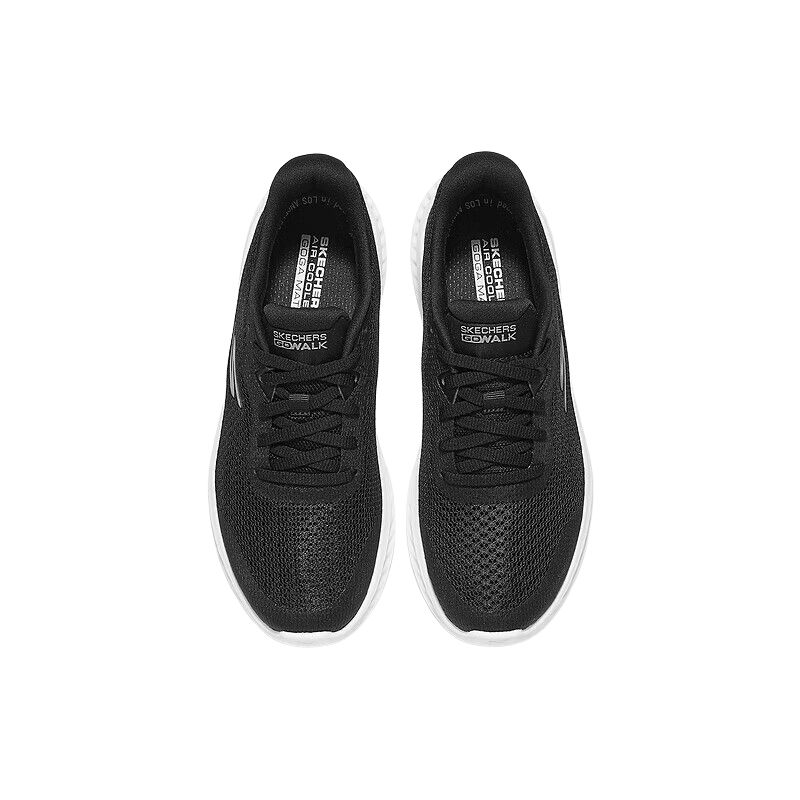 Skechers Women’s GO WALK Mesh Comfortable Low top Training Shoes Women’s Black White