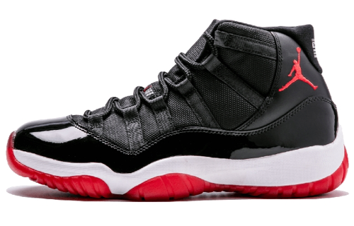 Мужские кроссовки Jordan Air Jordan 11 Bred 2012 (черно-красные)