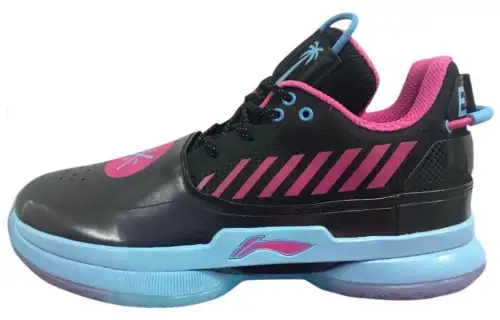 LiNing WOW 7 Wade's Way 7 Miami Exclusive Versatile and Comfortable Shock Absorbing Anti-Slip Wear Resistant Lightweight Low-top Basketball Shoes Men's Blue Pink