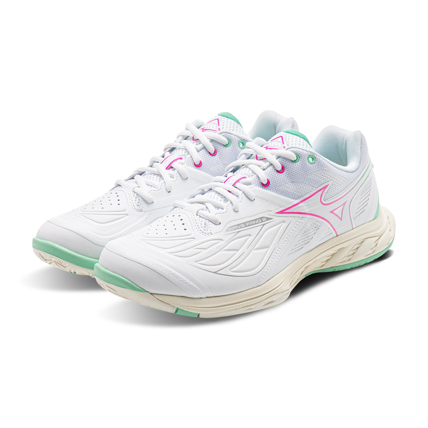 Wave Fang Mizuno 2 Wide ‘White Pink’