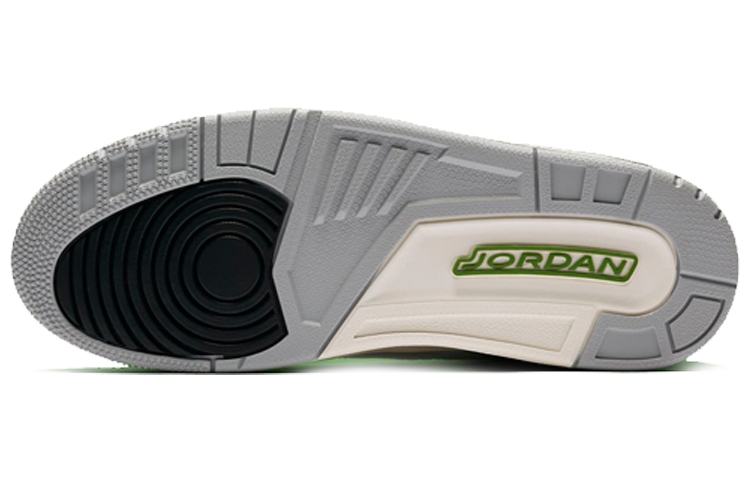 Мужские кроссовки Jordan Air Jordan 3 retro chlorophyll OG (зеленый) — фото 5