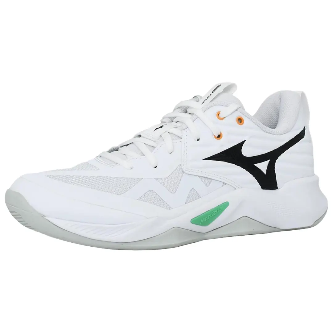Mizuno WAVE MOMENTUM PRO Slip Resistant Abrasion Resistant Low top Training Shoes Unisex White