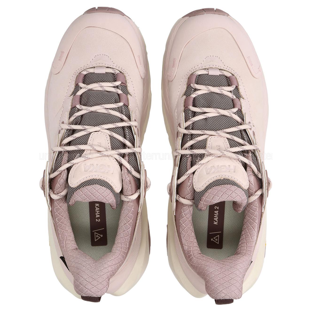 HOKA ONE ONE Kaha 2 Slip Resistant Abrasion Resistant Low top Hiking Shoes Women’s Light Pink
