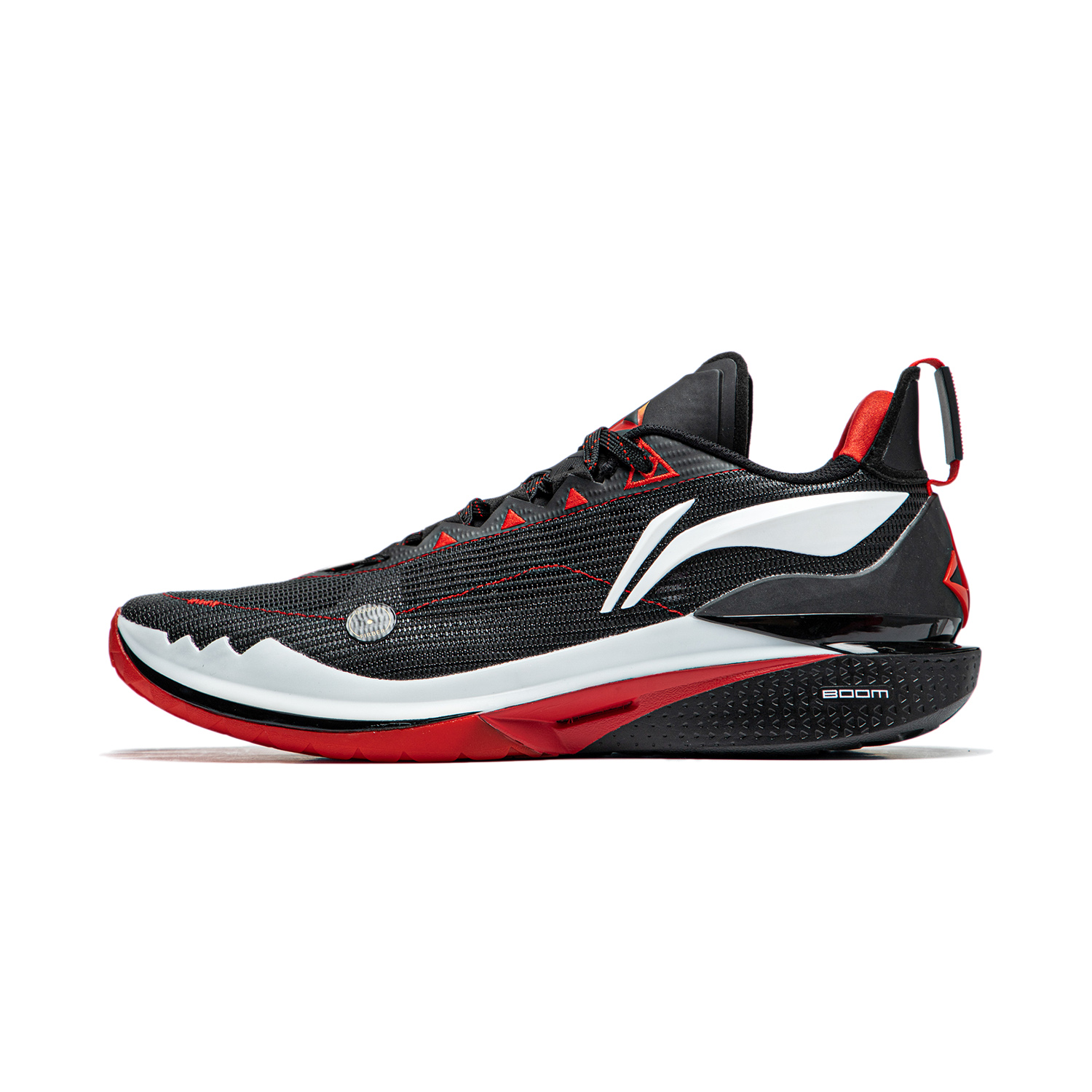 Li Ning JB2 Basketball Shoes Men's Low Top Black/Standard White