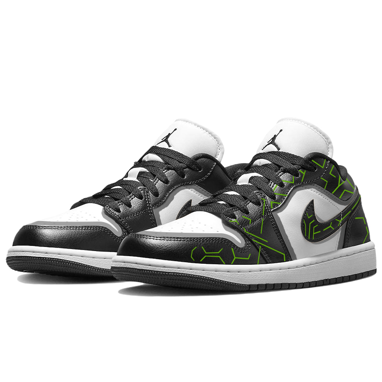 Jordan Air Jordan 1 Slip Resistant, Abrasion Resistant, Moisture Wicking Low top Vintage Basketball Shoes Women’s