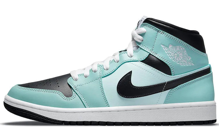 Jordan 1 Mid Aqua Blue Tint Women's
