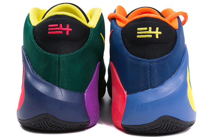 Мужские кроссовки Nike Freak 1 (сине-зеленые) — Синий / зелёный — фото 4