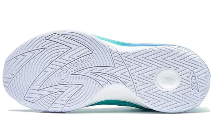 XTEP Light Attack Textile, Synthetic Leather Slip Resistant Abrasion Resistant Breathable Coverage Support Mid top