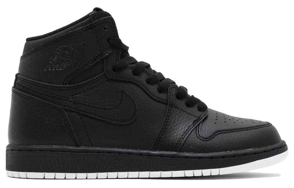Jordan 1 Retro High OG GS Black Perforated