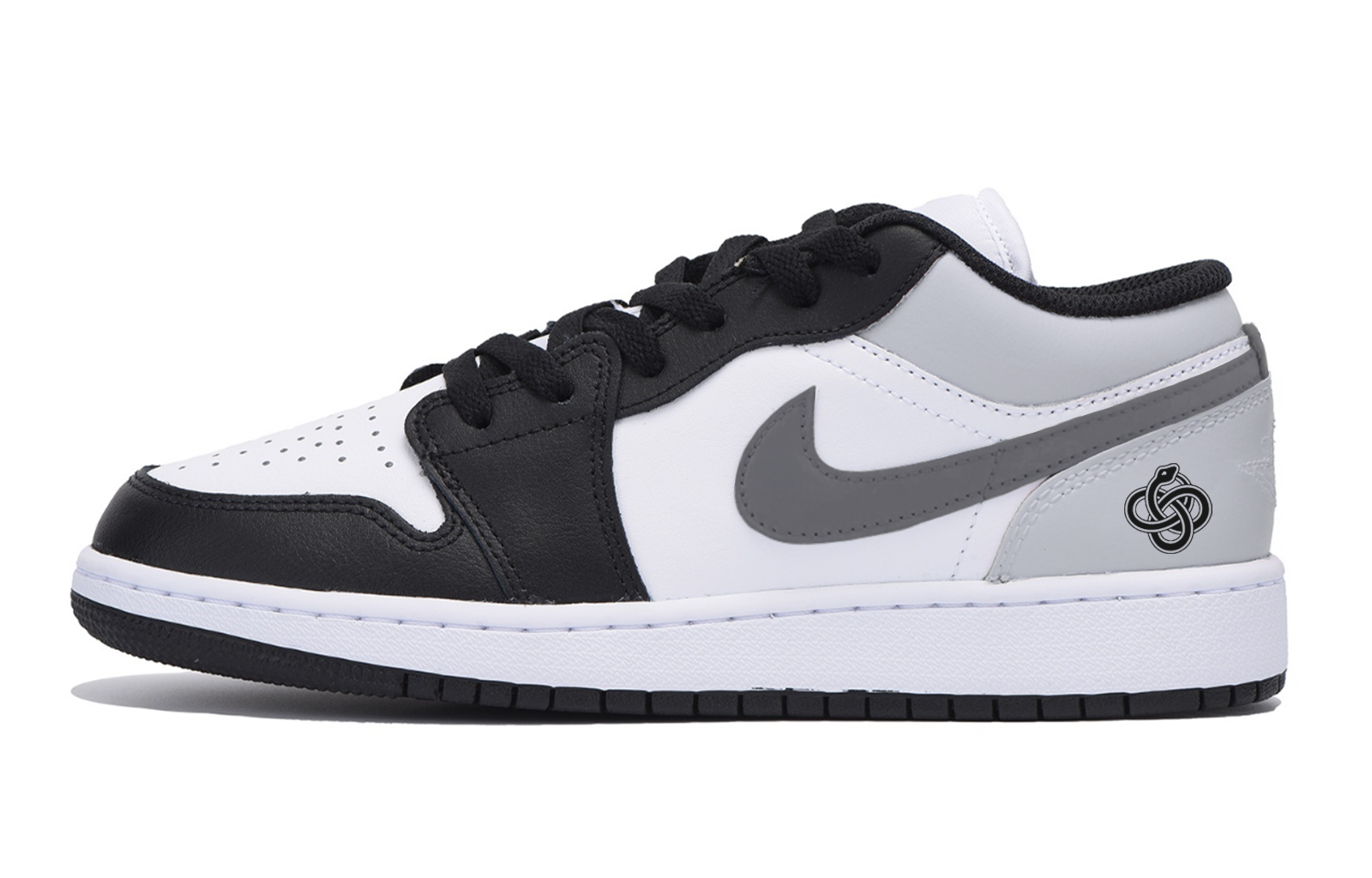 Jordan Air Jordan 1 Vintage Basketball Shoes Men’s Low Top Dark Gray