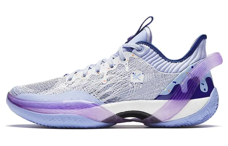 ANTA Three Point Rain1.0 Basketball Shoes Men's Low Top Blue