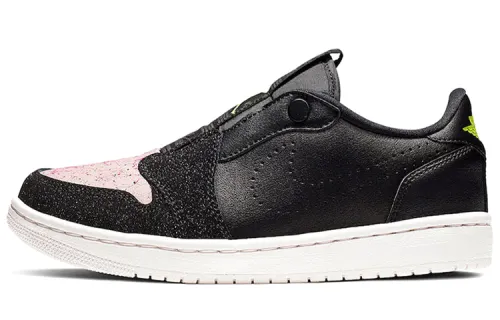 Jordan 1 Retro Low Slip Black Silt Red Women's