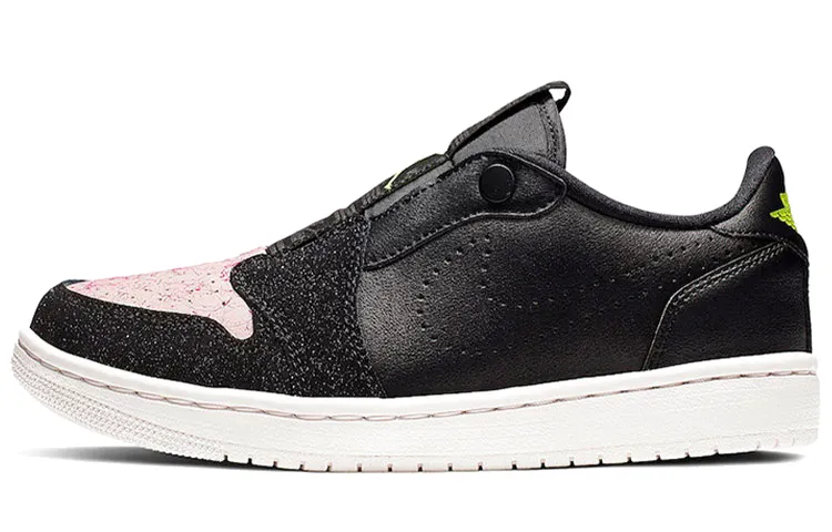 Jordan 1 Retro Low Slip Black Silt Red Women's