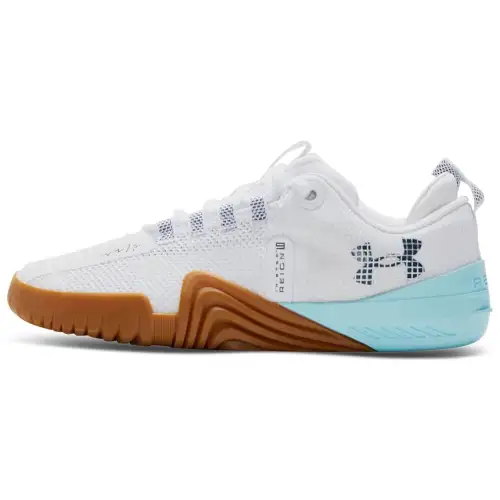 Under Armour Reign 6 Slip Resistant Abrasion Resistant Low top Training Shoes Women's White