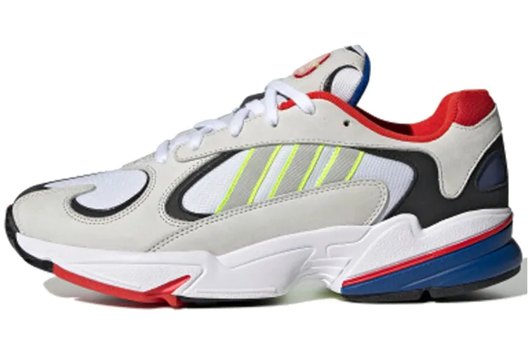 Adidas Originals Yung 1 Low Top Casual Dad Shoes Black Red White
