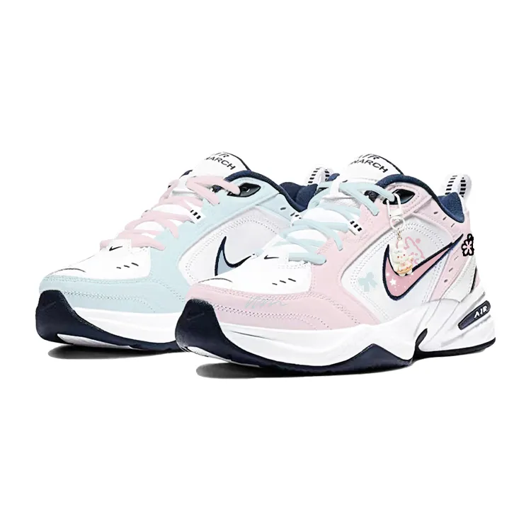 Nike Air Monarch 4 Slip Resistant Abrasion Resistant Slip Resistant Abrasion Resistant Low top Chunky Sneakers Unisex