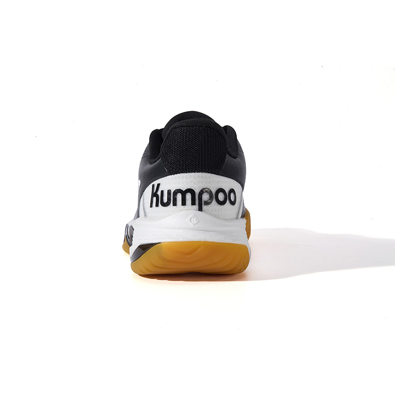 KUMPOO Asura Collection Cushioning Support Balance Low top Badminton Shoes Unisex Black