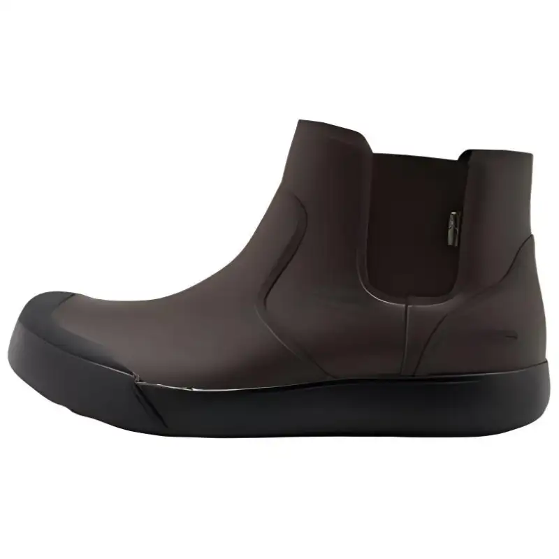Keen ELENA CHELSEA Leather Short Chelsea Boots Women's Brown