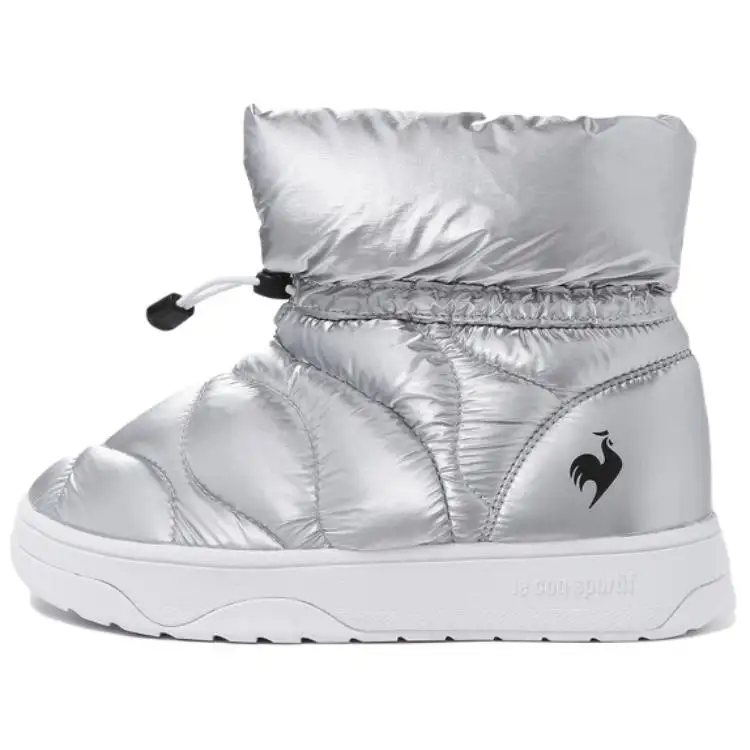 Le Coq Sportif Slip Resistant Slip Resistant Snow Boots Women's Silver