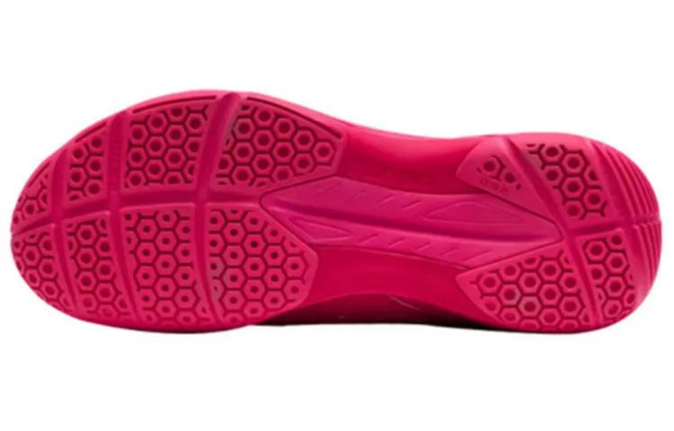 YONEX CFT 2 Cushioning, Wear Resistant Low top Badminton Shoes Unisex Peach Red