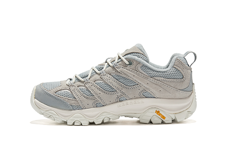 MERRELL Breathable Abrasion Resistant Breathable And Wear resistant Low top Mountaineering Shoes Men’s Light Blue