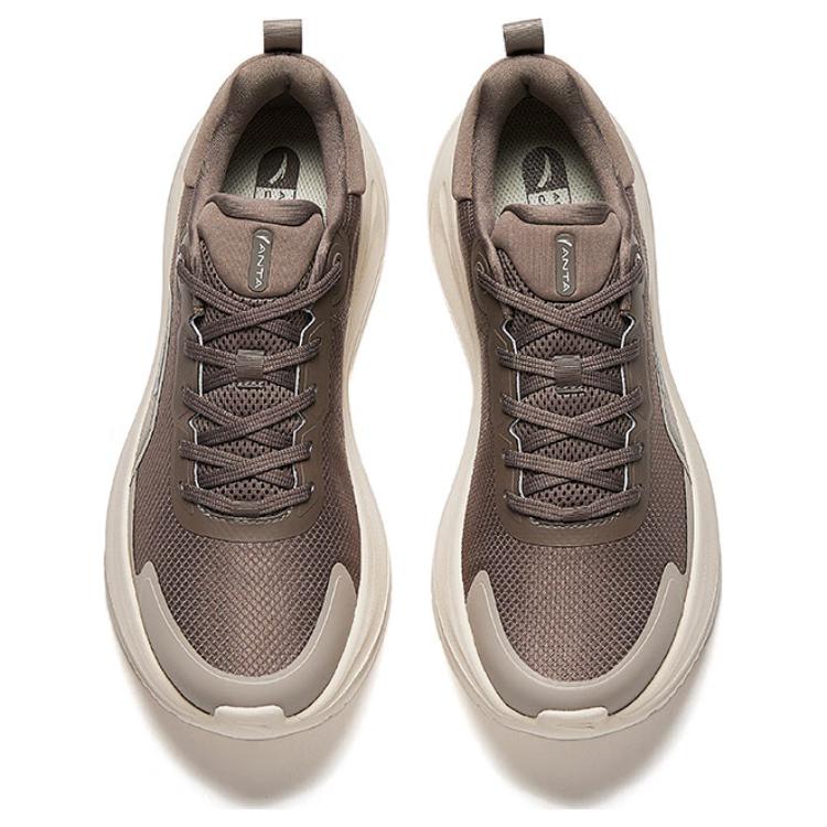 Anta Le Dao Slip Resistant Abrasion Resistant Cushioning Low top Training Shoes Men’s Brown