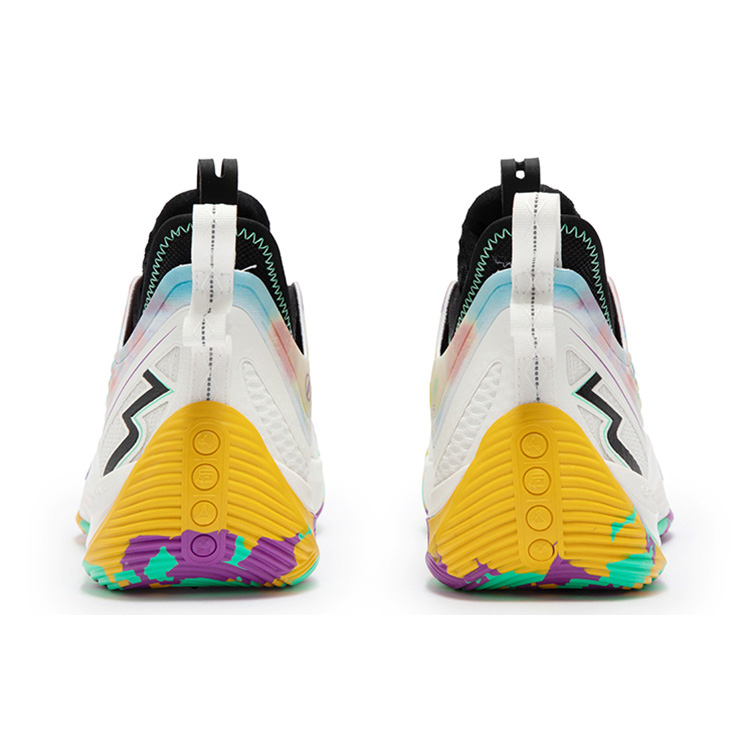 361° Zen 6 God Of Guitar Game Ready Cushioning Slip Resistant Abrasion Resistant Breathable Low top Basketball Shoes