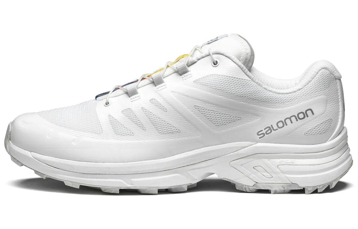 SALOMON x PALACE XT Wings 2 Abrasion Resistant Low top Outdoor Shoes Unisex White